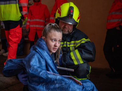Taktické cvičení složek IZS v Jindřichově Hradci